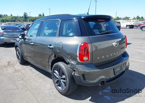 2013 Mini Countryman Cooper S from USA, damaged, VIN WMWZC5C50DWP33362